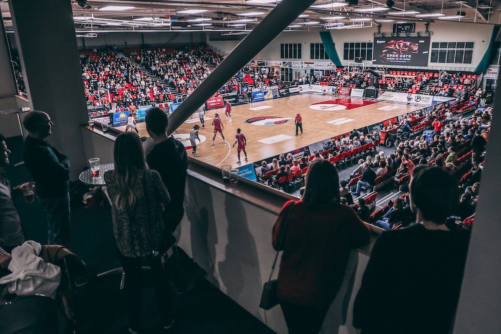 Leicester Riders Mezzanine Hospitality