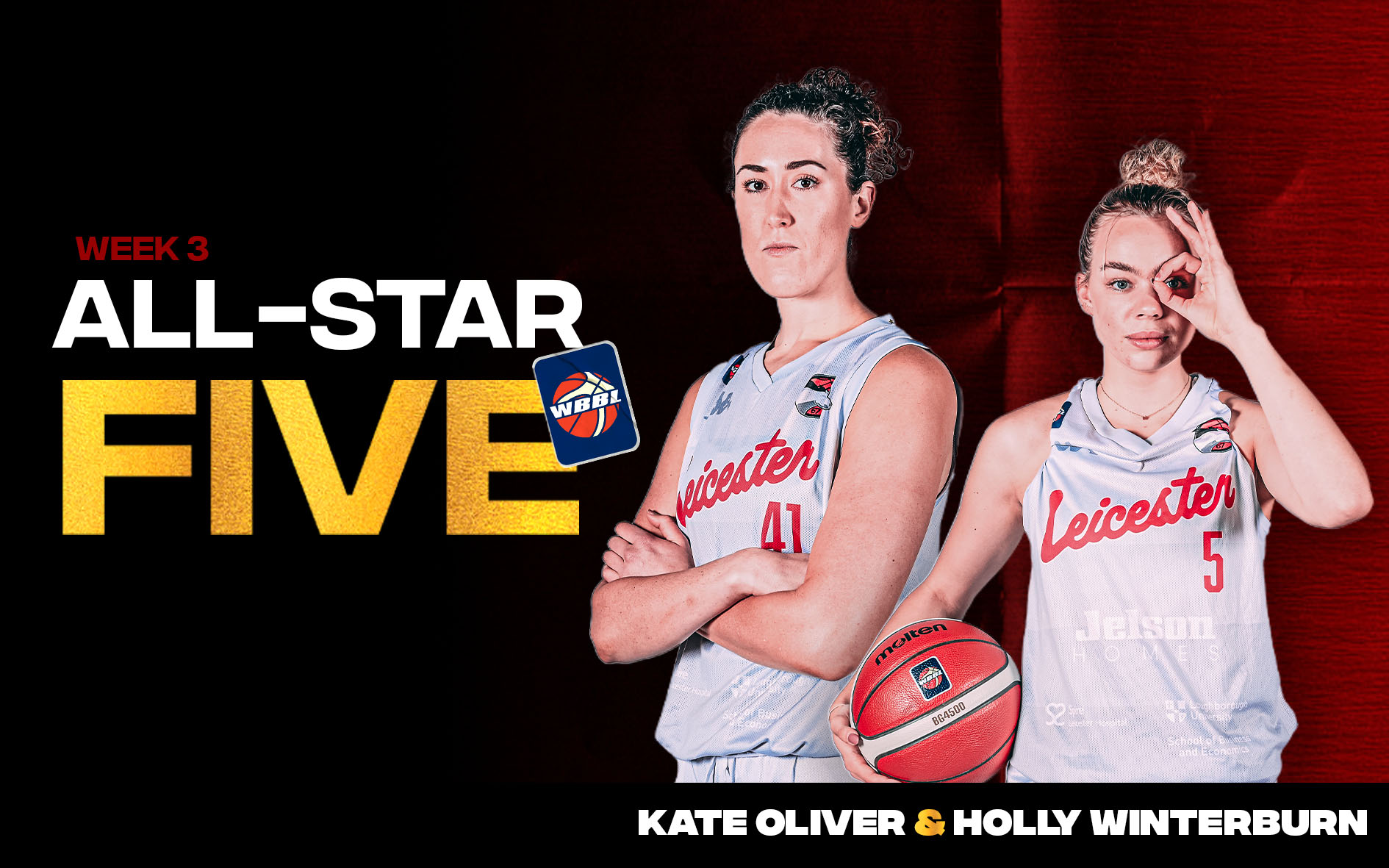 All-Star Five Selections and Molten’s WBBL Coach of the Month