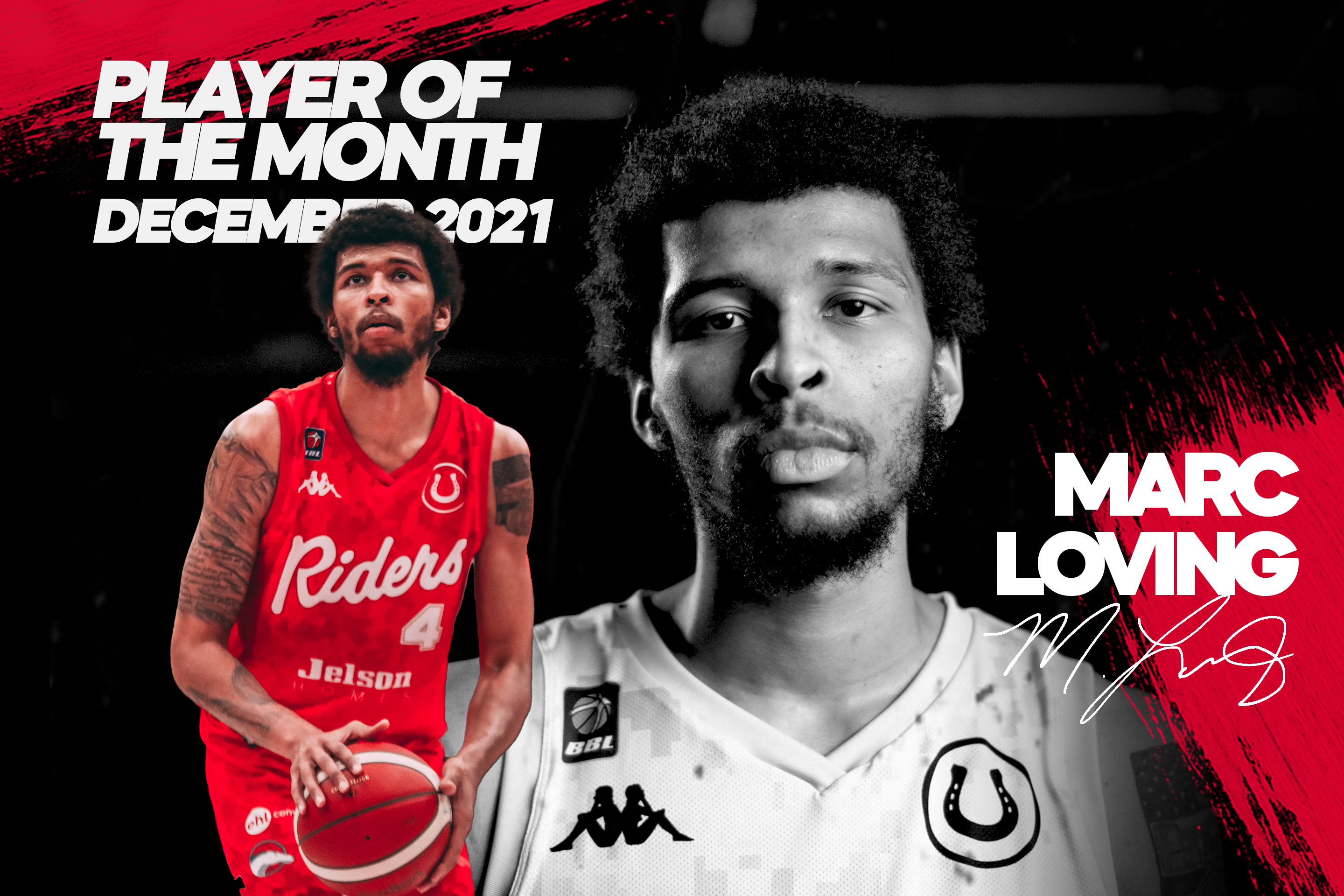 Loving named Player of the Month!