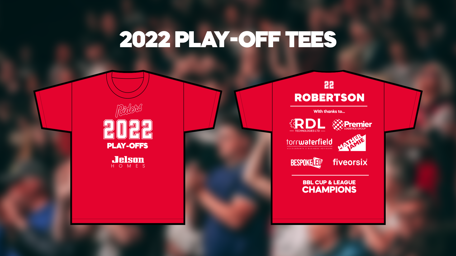 2022 Play-Off tees available Sunday!