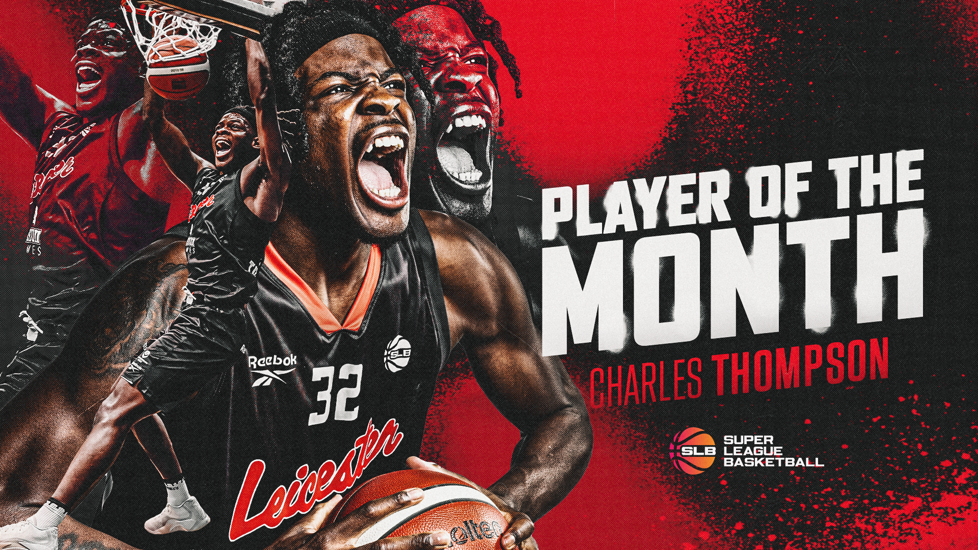 Charles Thompson voted Super League Basketball Player of the Month for December